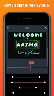 Animo - Intro Maker for YouTube Music Video Editor android App screenshot 0