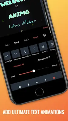 Animo - Intro Maker for YouTube Music Video Editor android App screenshot 3