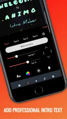 Animo - Intro Maker for YouTube Music Video Editor android App screenshot 4